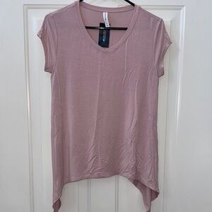 Ideology Pink Short Sleeve Tee
